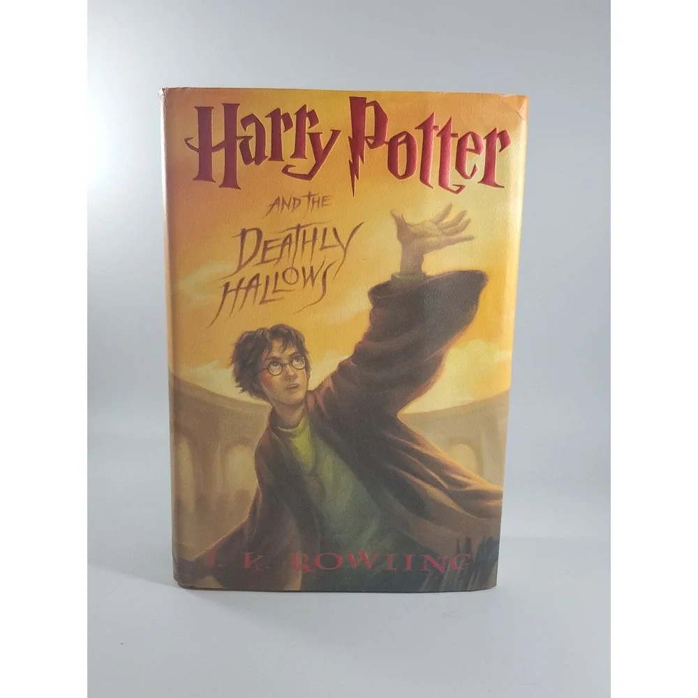 HARRY POTTER AND THE DEATHLY HALLOWS BY J.K. ROWLINGS, FIRST EDITION JULY  2007